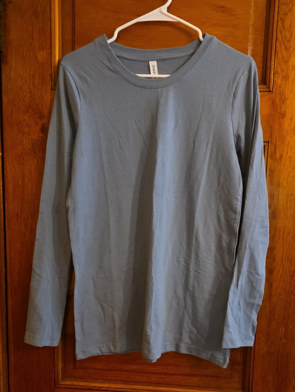 Zenana Outfitters Long-Sleeve Crewneck - Dusty Blue Nwot